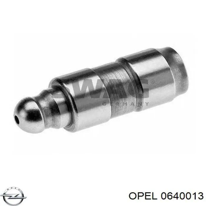 Гидрокомпенсатор (гидротолкатель), толкатель клапанов Opel 0640013