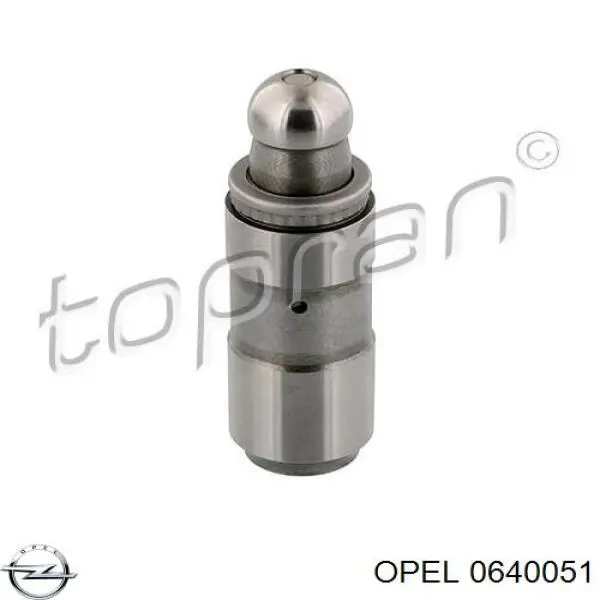 0640051 Opel гидрокомпенсатор (гидротолкатель, толкатель клапанов)