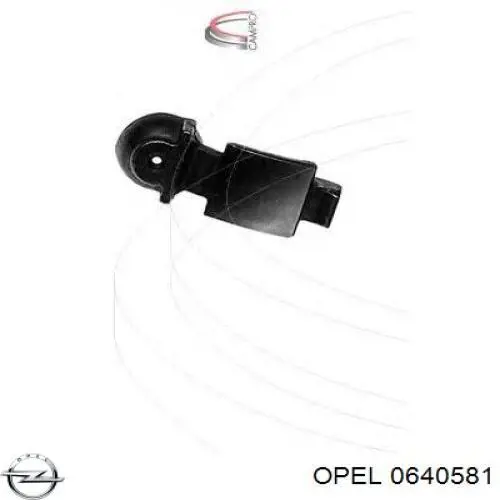 0640581 Opel коромысло клапана (рокер)