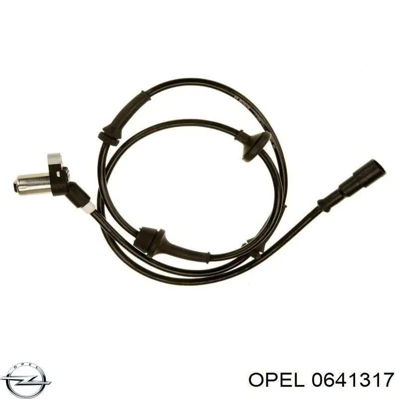 0641317 Opel клапан выпускной