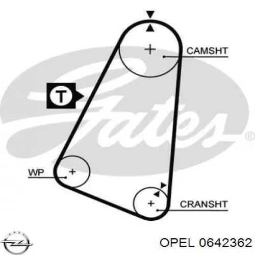 Сухарь клапана Opel 0642362 цена, от 0.82 USD