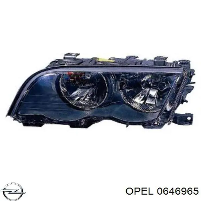 0646965 Opel крышка маслозаливной горловины