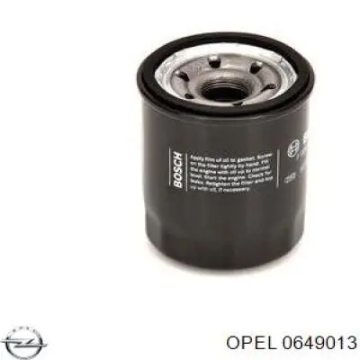 Фильтр масла Opel 0649013
