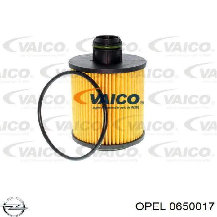 Масляный фильтр 0650017 Opel
