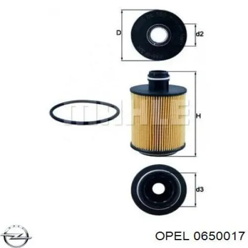 Фильтр очистки масла центробежный Opel 0650017 цена, от 14.07 USD