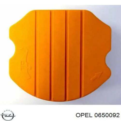 Крышка маслозаливной горловины Opel 0650092