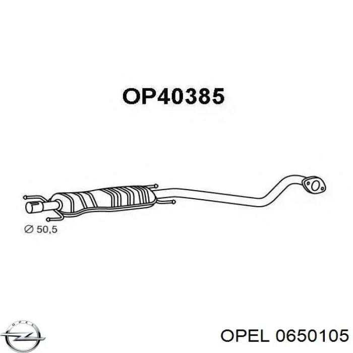0650105 Opel vedante de tampa do gargalho de enchimento de óleo