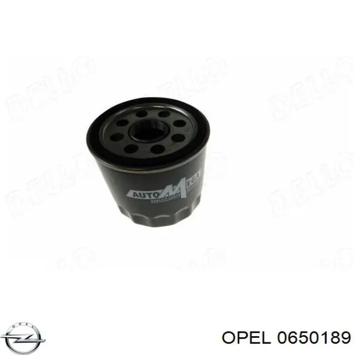 0650189 Opel filtro de óleo