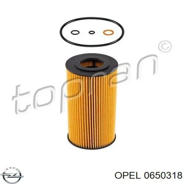 0650318 Opel масляный фильтр