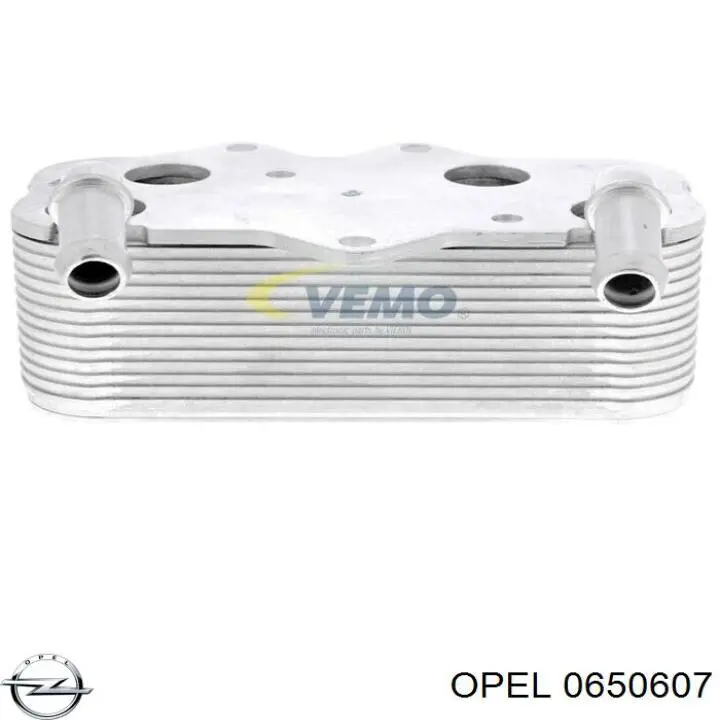 0650607 Opel radiador de óleo