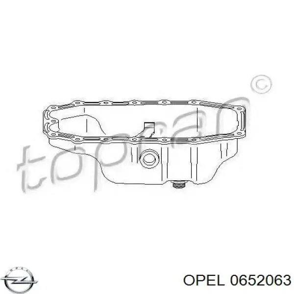 Купить 0652063 Opel Поддон картера двигателя
