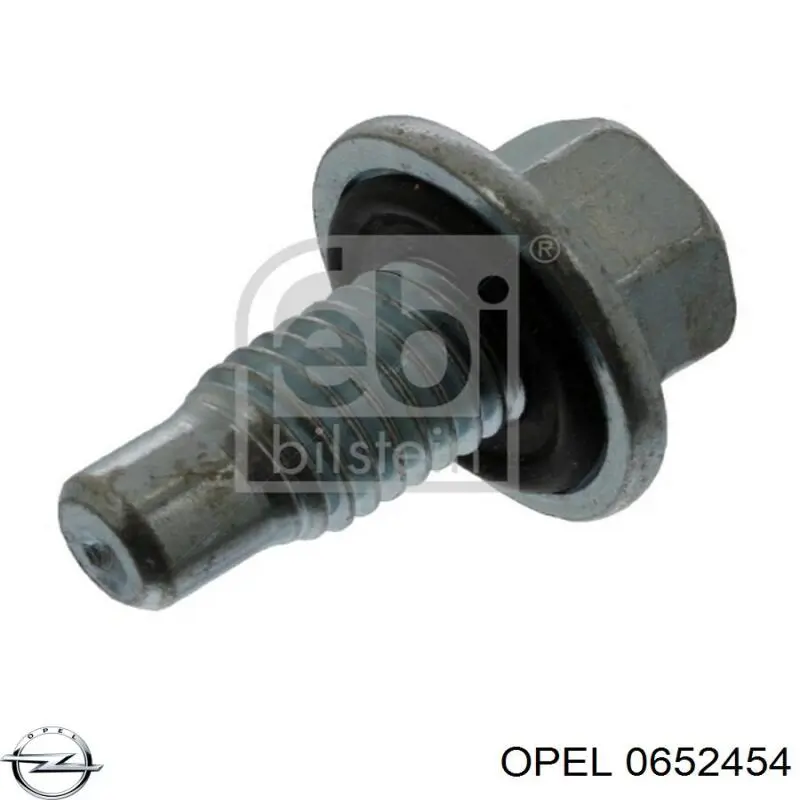 Пробка поддона двигателя Opel 0652454
