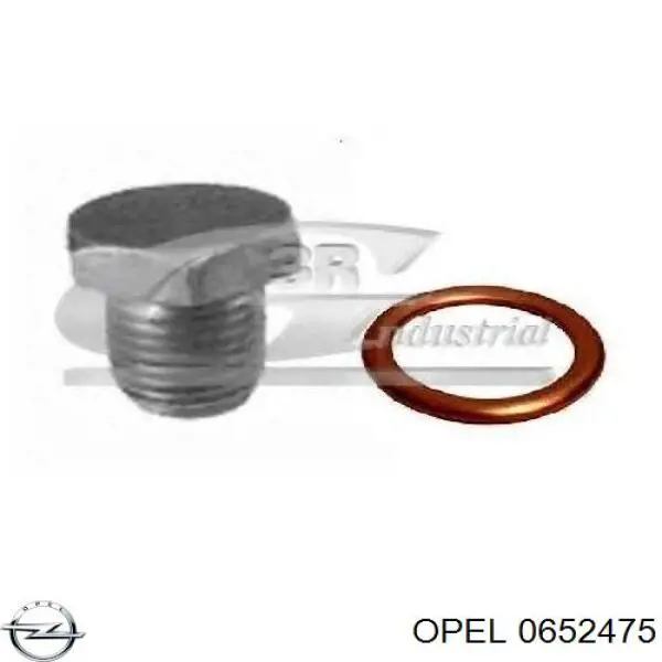 Пробка поддона двигателя Opel 0652475 цена, от 1.44 USD