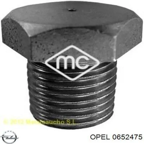 Купить 0652475 Opel Пробка поддона двигателя