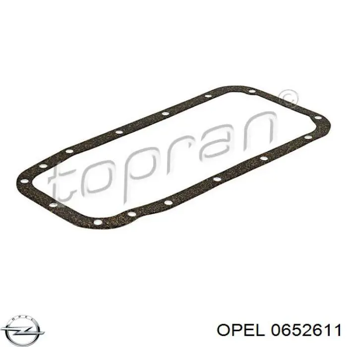 Купить 0652611 Opel Прокладка поддона картера