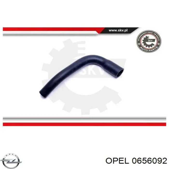 Патрубок вентиляции картера, маслоотделителя Opel 0656092 цена, от 8.17 USD