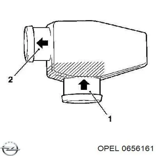  Opel 656161 цена, от 7.09 USD