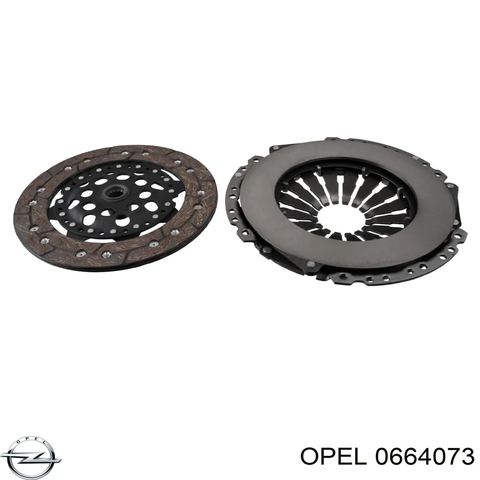 Купить 0664073 Opel Диск сцепления