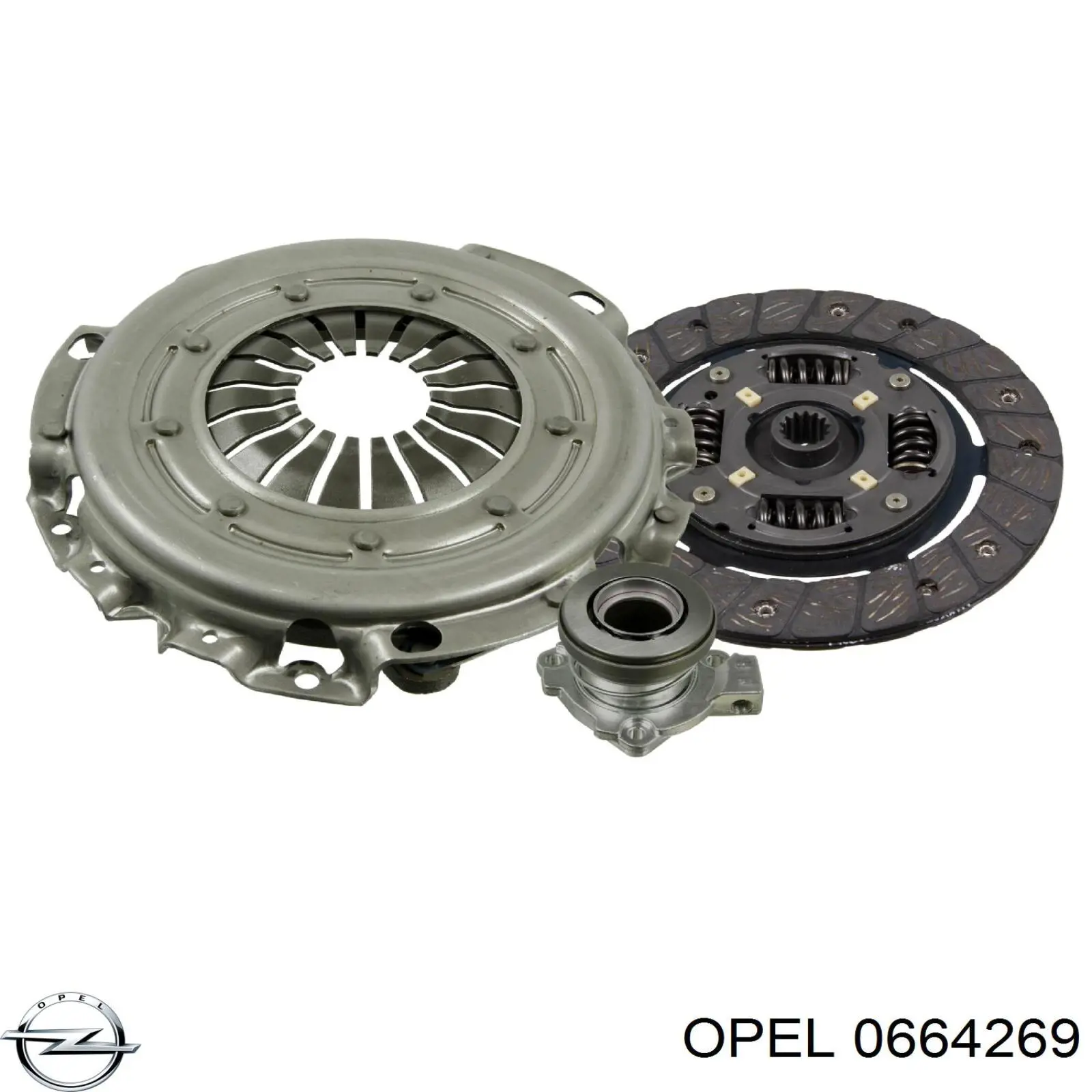 0664269 Opel диск сцепления