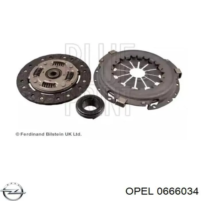 Корзина сцепления 90544038 Opel