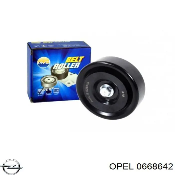 0668642 Opel Подшипник выжимной сцепления
