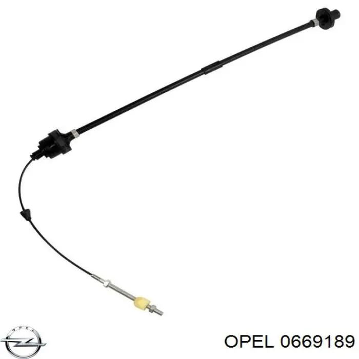 Купить 0669189 Opel Трос сцепления