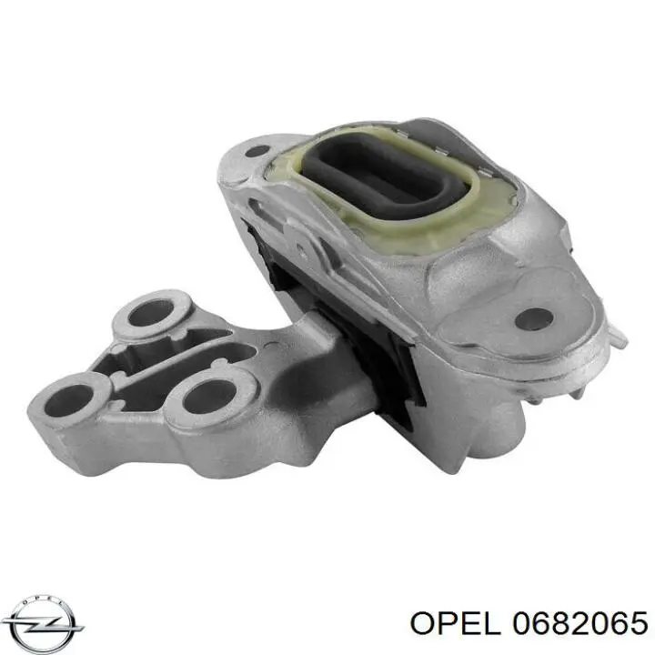 0682065 Opel подушка (опора двигателя левая)