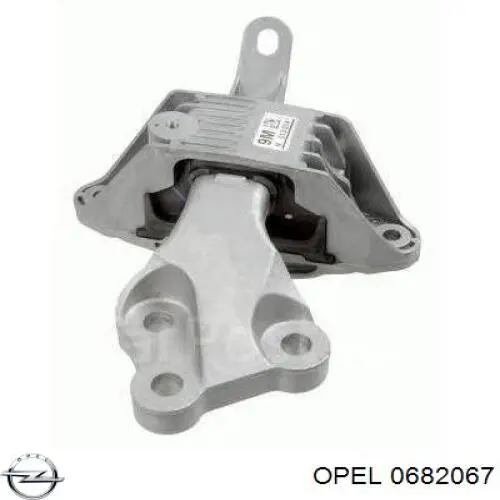 Купить 0682067 Opel Левая подушка двигателя