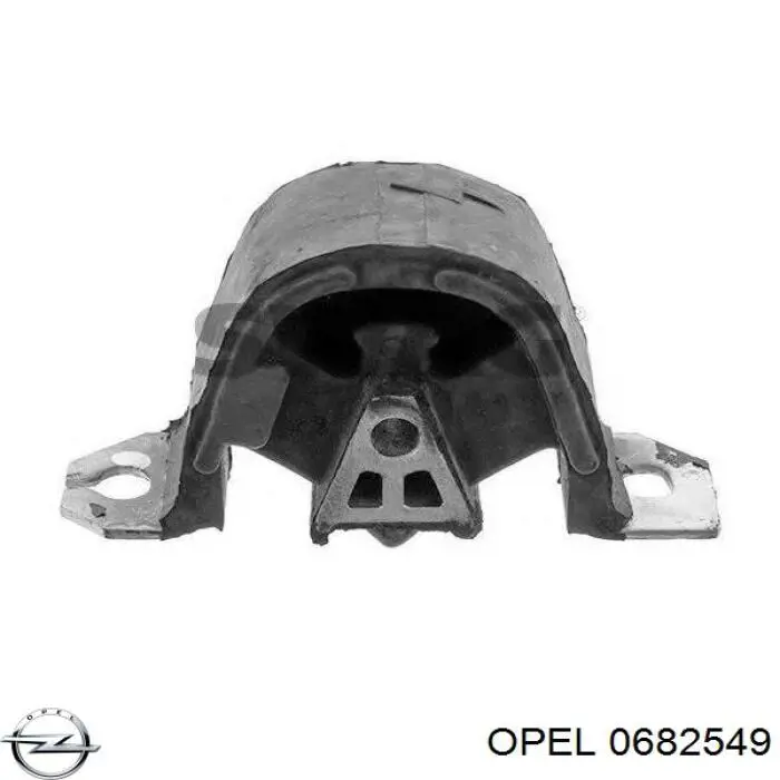 0682549 Opel Задняя подушка двигателя