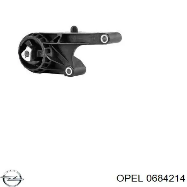 0684214 Opel Подушка передней опоры двигателя