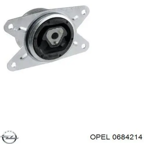 Гидроопора двигателя передняя Opel 0684214 цена, от 27.17 USD