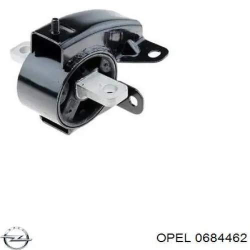 684462 Opel Задняя подушка двигателя