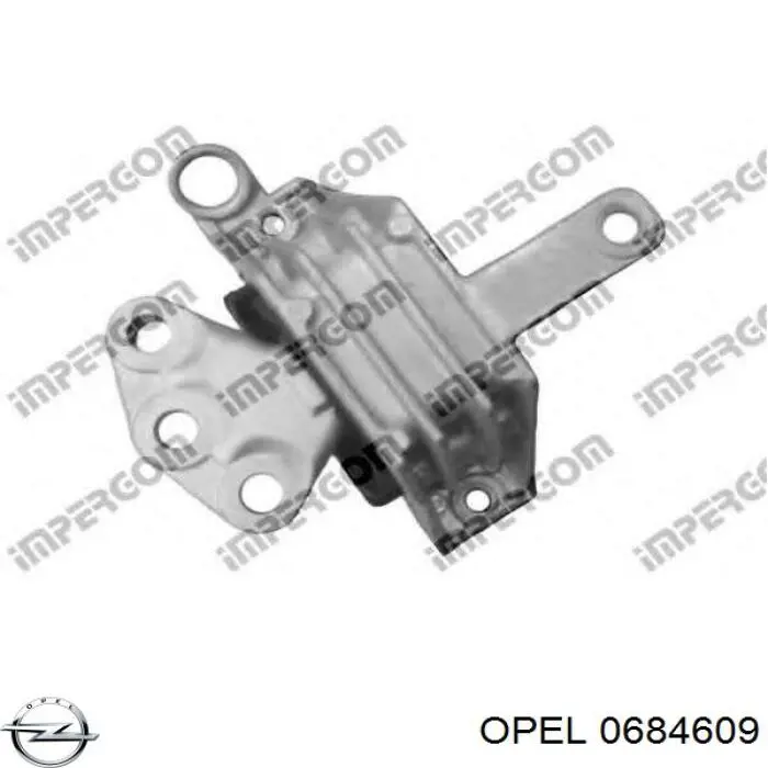 Подушка двигателя Opel 0684609 цена, от 84.52 USD