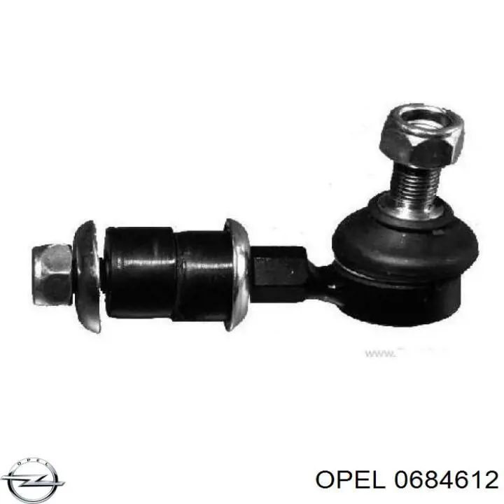 Гидроопора двигателя передняя Opel 0684612 цена, от 49.78 USD
