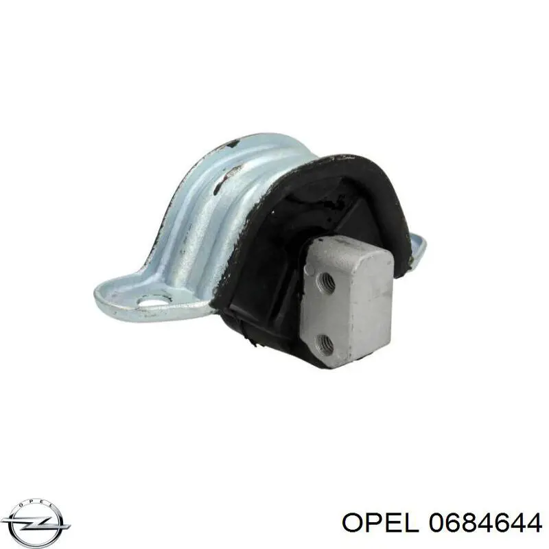 0684644 Opel Правая подушка двигателя