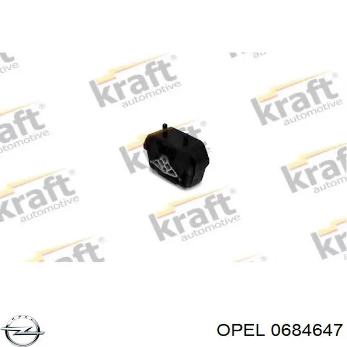 Задняя опора двигателя Opel 0684647 цена, от 26.43 USD