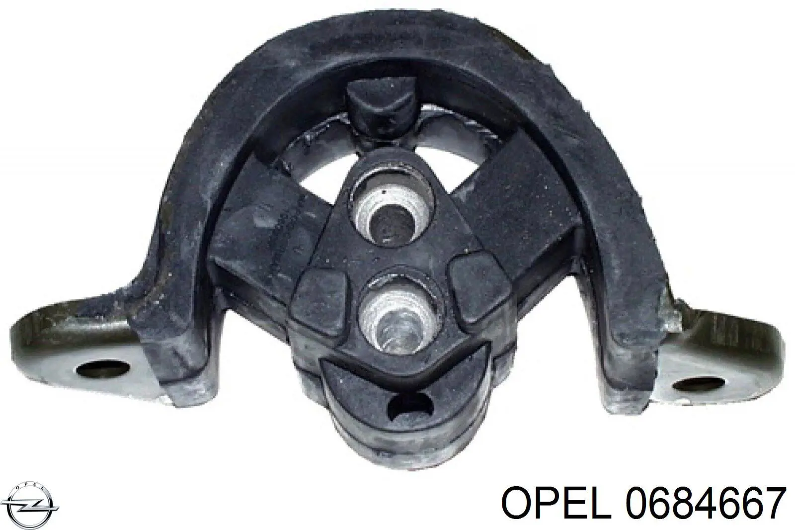 0684667 Opel подушка (опора двигателя правая)