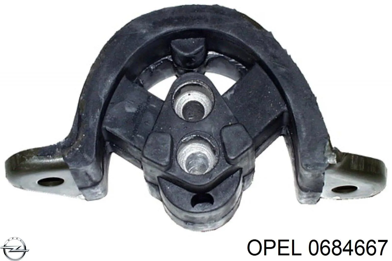 0684667 Opel Правая подушка двигателя