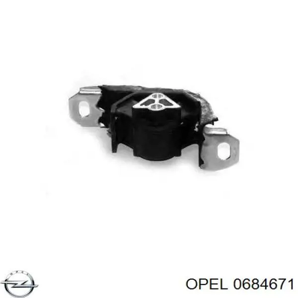 Подушка коробки передач Opel 0684671 цена, от 12.49 USD