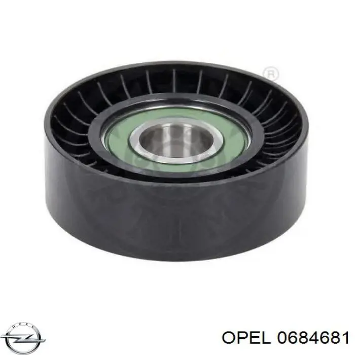Левая опора двигателя Opel 0684681
