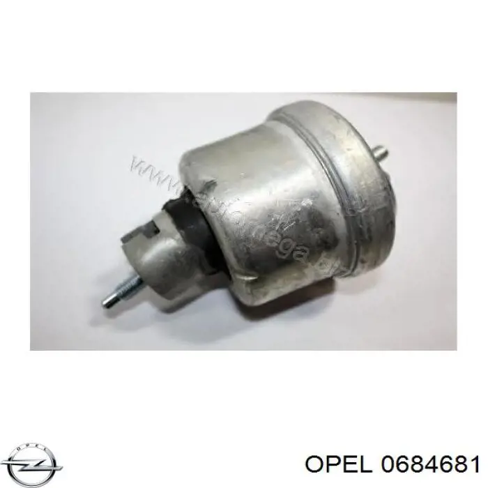 0684681 Opel подушка (опора двигателя левая)