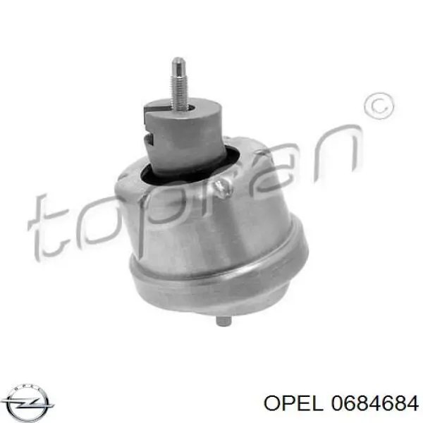Гидроопора двигателя левая Opel 0684684 цена, от 43.59 USD