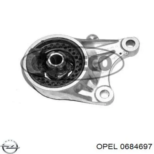 0684697 Opel Подушка передней опоры двигателя
