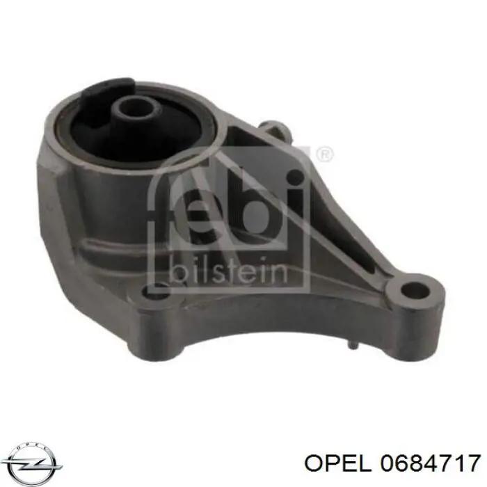 Купить 0684717 Opel Гидроопора двигателя задняя