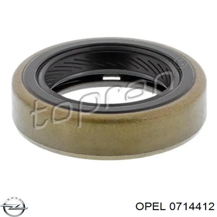 0714412 Opel сальник акпп/кпп (входного/первичного вала)