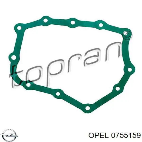 Прокладка задней крышки АКПП/МКПП на Opel Astra F 