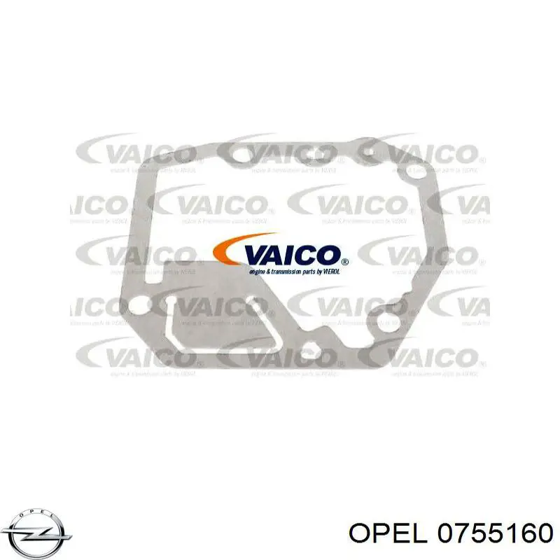 0755160 Opel прокладка крышки коробки передач
