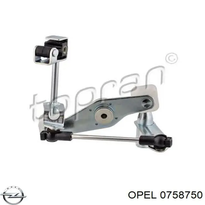 0758750 Opel Механизм выбора (переключения) передач
