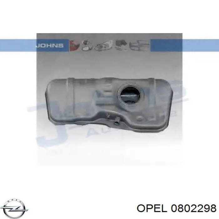 Топливный бак 0802298 Opel