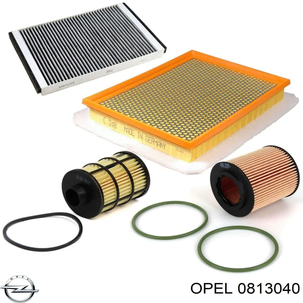 0813040 Opel корпус топливного фильтра